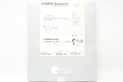 Balt HYBRID10D300 HYBRID Guidewire with Hydrophilic Coating .010inch x 310cm
